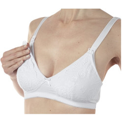 MAMMY REGGISENO COTONE ALLATTAMENTO WHITE 6C