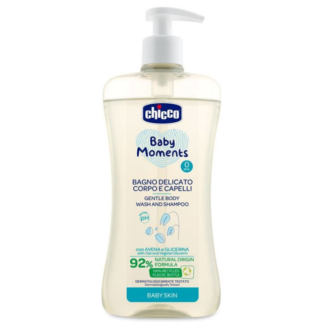 CHICCO BABY MOMENTS BAGNO CORPO CAP 500 ML CHICCO BABY MOMENTS BAGNO CORPO CAP 500 ML