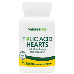 FOLIC ACID HEARTS +B6 B12 90 TAVOLETTE