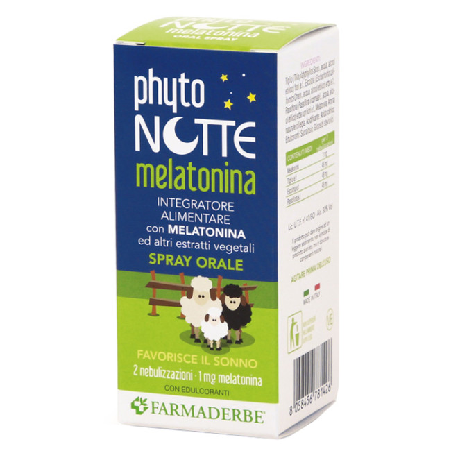PHYTO NOTTE MELATONINA SPRAY ORALE 30 ML PHYTO NOTTE MELATONINA SPRAY ORALE 30 ML