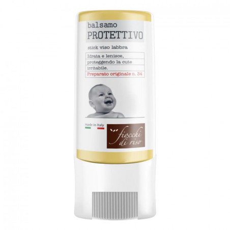 FIOCCHI DI RISO BALSAMO PROTETTIVO 9 ML STICK VISO/LABBRA FIOCCHI DI RISO BALSAMO PROTETTIVO 9 ML STICK VISO/LABBRA