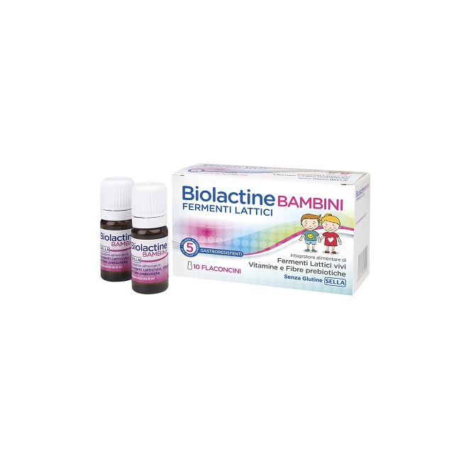 BIOLACTINE BAMBINI 10 FLACONCINI 8 ML BIOLACTINE BAMBINI 10 FLACONCINI 8 ML