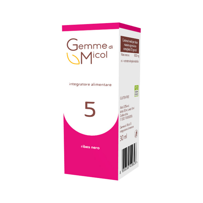 GEMME DI MICOL 5 RIBES NERO 30 ML