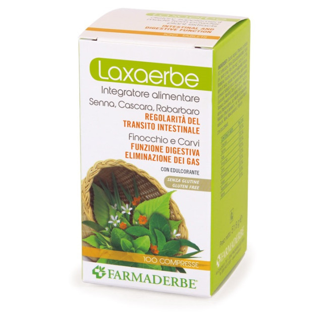 LAXAERBE 100 COMPRESSE LAXAERBE 100 COMPRESSE