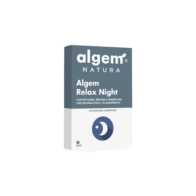 ALGEM RELAX NIGHT 30 CAPSULE ALGEM RELAX NIGHT 30 CAPSULE