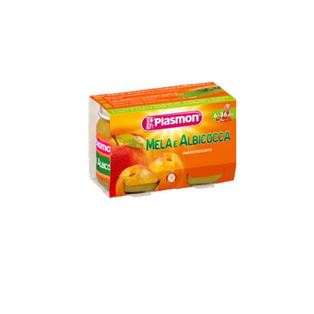 PLASMON OMOGENEIZZATO MELA ALBICOCCA 2 X 104 G PLASMON OMOGENEIZZATO MELA ALBICOCCA 2 X 104 G