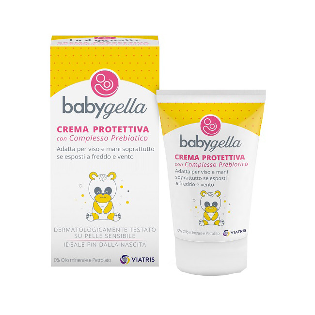 BABYGELLA PREBIOTIC CREMA PROTETTIVA VISO E MANI 50 ML BABYGELLA PREBIOTIC CREMA PROTETTIVA VISO E MANI 50 ML