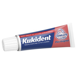 Kukident Complete Plus Original Crema adesiva per protesi dentaria 40 h