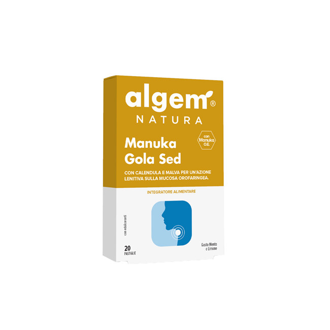 ALGEM MANUKA GOLA SED 20 PASTIGLIE 1000 MG ALGEM MANUKA GOLA SED 20 PASTIGLIE 1000 MG