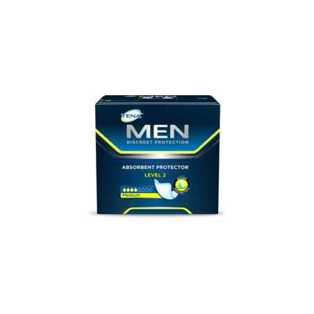 PANNOLONE SAGOMATO MASCHILE TENA MEN LIVELLO 2 20 PEZZI