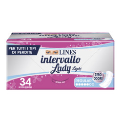 LINES INTERVALLO LADY REGULAR 34 PEZZI