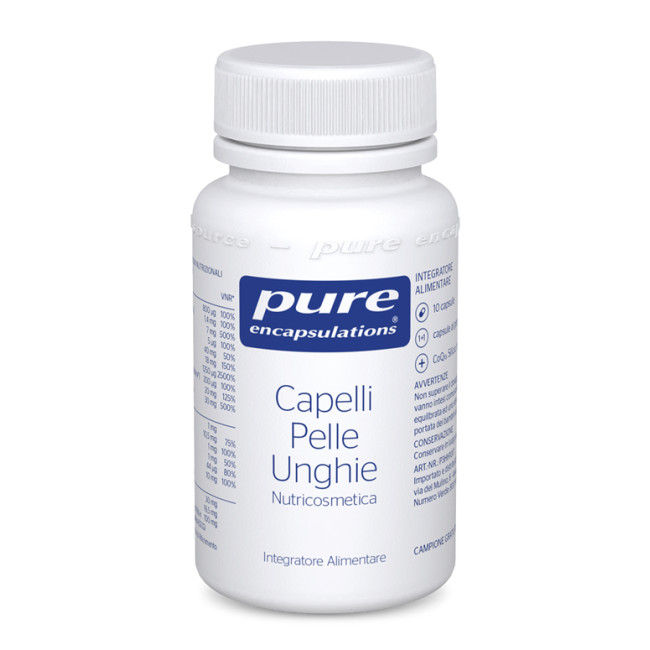 PURE ENCAPSULATIONS CAPELLI PELLE UNGHIE 30 CAPSULE PURE ENCAPSULATIONS CAPELLI PELLE UNGHIE 30 CAPSULE