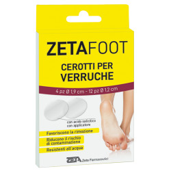 ZETAFOOT CEROTTO VERRUCHE ASSORTITE 16 PEZZI
