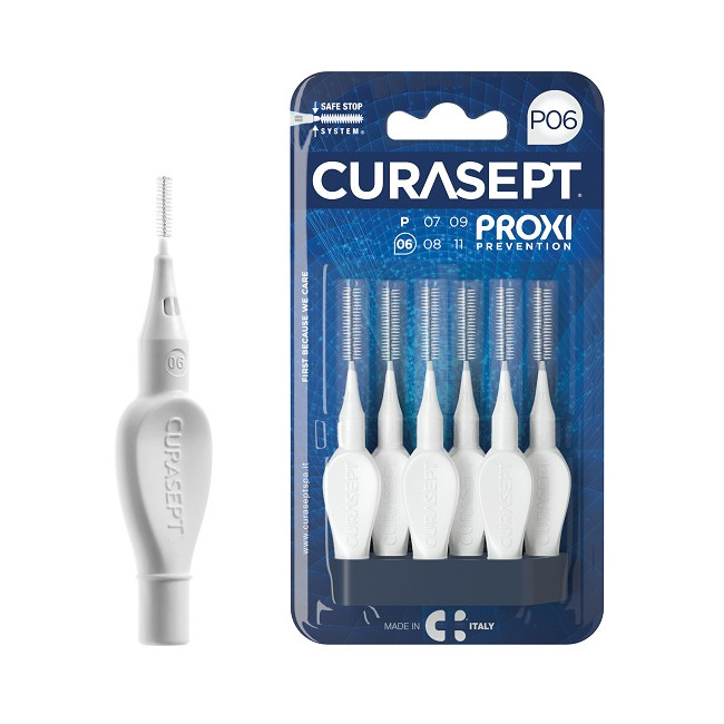 CURASEPT PROXI P06 BIANCO/WHITE 6 PEZZI CURASEPT PROXI P06 BIANCO/WHITE 6 PEZZI