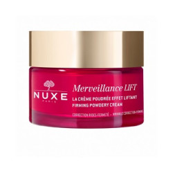 Barattolo da 50 Ml di Nuxe Merveillance Lift crema liftante antirughe giorno.