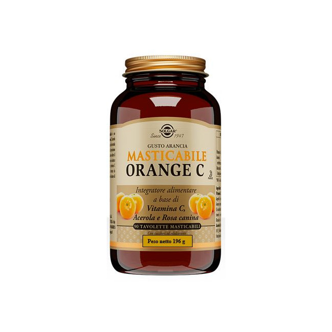 ORANGE C 90 TAVOLETTE MASTICABILI ORANGE C 90 TAVOLETTE MASTICABILI