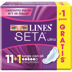 LINES SETA ULTRA LUNGO ALI CP 11+1 GRATIS