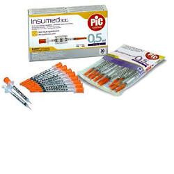 SIRINGA PER INSULINA 0,5 ML 100 UI AGO 29 GAUGE 12 MM 30 PEZZI