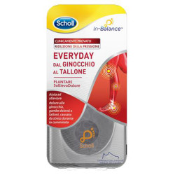 PLANTARE SOLLIEVO DOLORE DA GINOCCHIO A TALLONE SCHOLL IN BALANCE EVERYDAY L