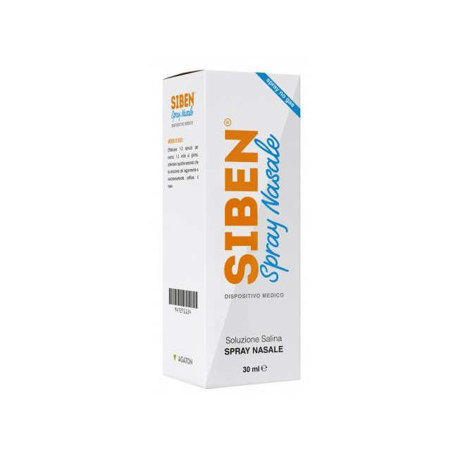 SIBEN SPRAY NASALE SOLUZIONE SALINA 30 ML SIBEN SPRAY NASALE SOLUZIONE SALINA 30 ML
