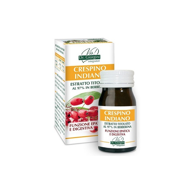 CRESPINO INDIANO ESTRATTO TITOLATO 60 PASTIGLIE CRESPINO INDIANO ESTRATTO TITOLATO 60 PASTIGLIE