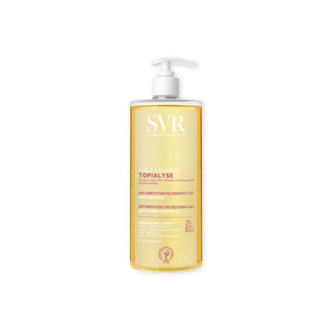 Confezione da 1 Litro di Svr Toialyse olio lavante anti irritazioni anti prurito. Confezione da 1 Litro di Svr Toialyse olio lavante anti irritazioni anti prurito.