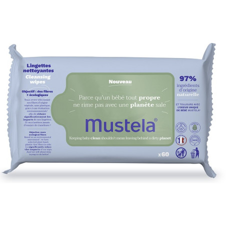 MUSTELA SALVIETTE DETERGENTI 60 PEZZI MUSTELA SALVIETTE DETERGENTI 60 PEZZI