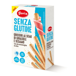 DORIA GRISSINI SEMI GIRASOLE-SESAMO 5X20 G