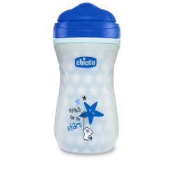 CHICCO TAZZA GLOWING 14M+ AZZURRA