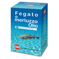 FEGATO MERLUZZO 60 PERLE 500 MG
