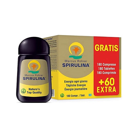 SPIRULINA MARCUS ROHRER 180 COMPRESSE + OF