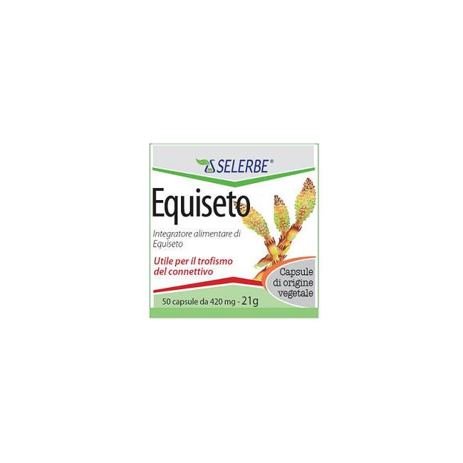 EQUISETO ESTRATTO SECCO TITOLATO 50 CAPSULE EQUISETO ESTRATTO SECCO TITOLATO 50 CAPSULE