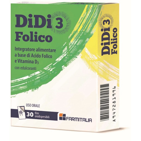 DIDI3 FOLICO 30 FILM ORODISPERSIBILI DIDI3 FOLICO 30 FILM ORODISPERSIBILI