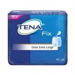 MUTANDINA A RETE PER INCONTINENZA TENAFIX ELASTICA EXTRA EXTRA LARGE 25 PEZZI