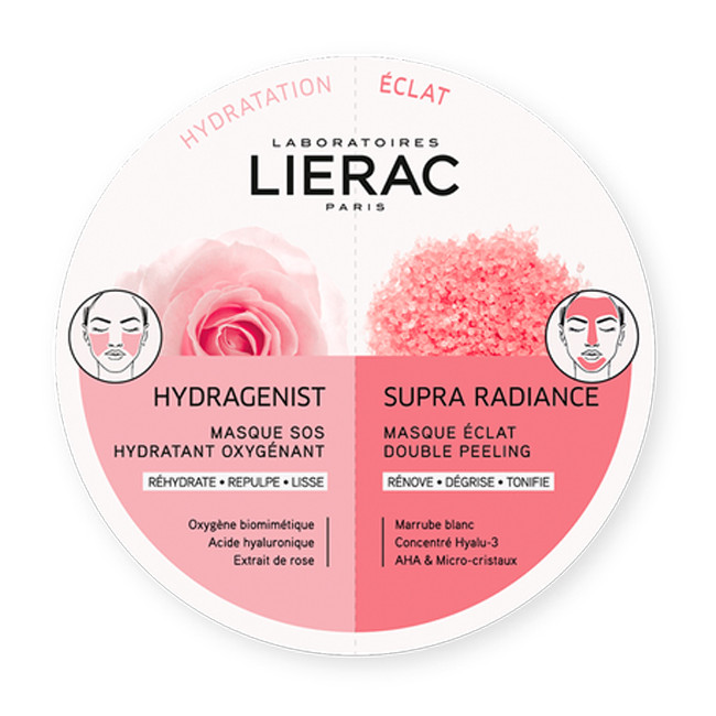 LIERAC MONO MASK HYDRA + SUPRA RADIANCE 2 X 6 ML LIERAC MONO MASK HYDRA + SUPRA RADIANCE 2 X 6 ML