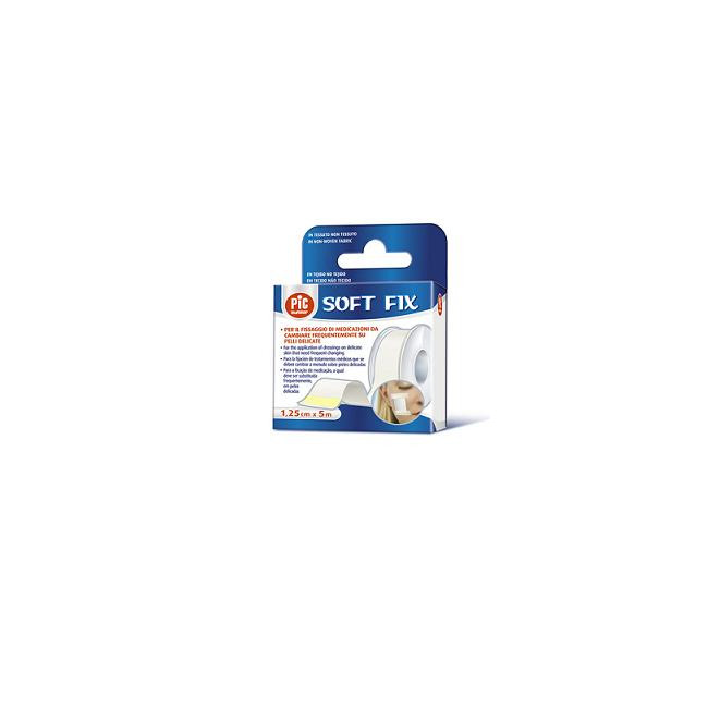 CEROTTO IN ROCCHETTO PIC SOFT FIX TESSUTO NON TESSUTO 2,5X914 CM 1 PEZZO CEROTTO IN ROCCHETTO PIC SOFT FIX TESSUTO NON TESSUTO 2,5X914 CM 1 PEZZO