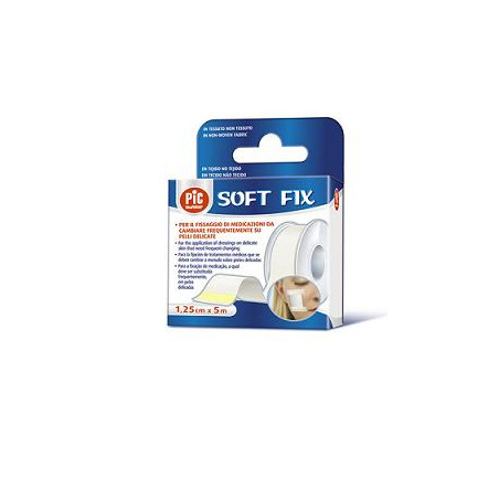 CEROTTO IN ROCCHETTO PIC SOFT FIX TESSUTO NON TESSUTO 2,5X914 CM 1 PEZZO