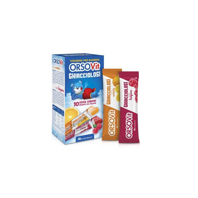 ORSOVIT GHIACCIOLOSI 10 STICK DA 25 ML ORSOVIT GHIACCIOLOSI 10 STICK DA 25 ML