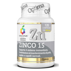 COLOURS OF LIFE ZINCO 15 120 COMPRESSE