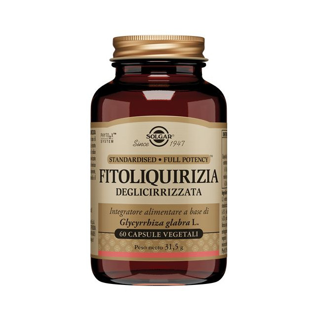 FITOLIQUIRIZIA DEGLICIRIZZATA 60 CAPSULE VEGETALI FITOLIQUIRIZIA DEGLICIRIZZATA 60 CAPSULE VEGETALI