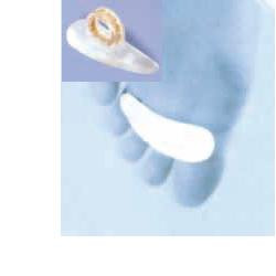 SUPPORTO DITA A MARTELLO OPPO MISURA MEDIA. PREVIENE CALLOSITA' E DITA A MARTELLO. SUPPORTO INDICATO PER STIRARE LE DITA DEL PIE