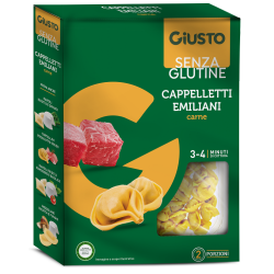 GIUSTO SENZA GLUTINE CAPPELLETTI DI CARNE 250 G