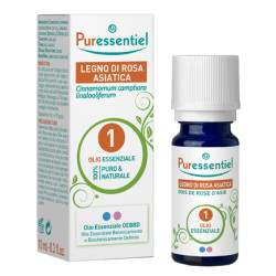 PURESSENTIEL OLIO ESSENZIALE LEGNO ROSA ASIATICA 10 ML