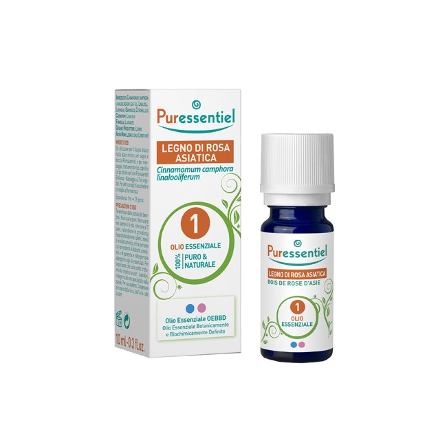 PURESSENTIEL OLIO ESSENZIALE LEGNO ROSA ASIATICA 10 ML PURESSENTIEL OLIO ESSENZIALE LEGNO ROSA ASIATICA 10 ML