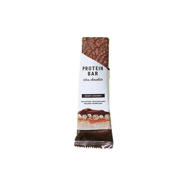 PROTEIN BAR EXTRA CHOCOLATE COCCO CROCCANTE 65 G PROTEIN BAR EXTRA CHOCOLATE COCCO CROCCANTE 65 G