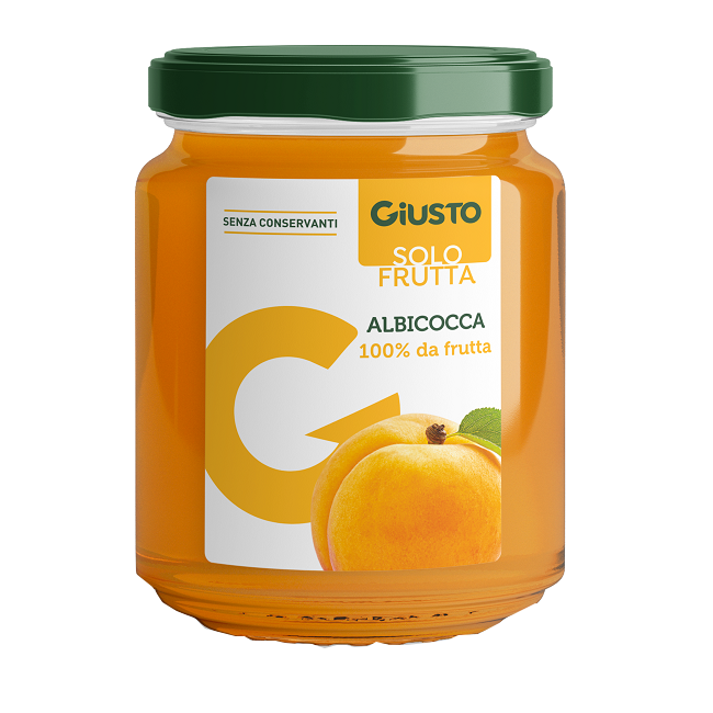 GIUSTO SOLO FRUTTA MARMELLATA ALBICOCCHE 284 G GIUSTO SOLO FRUTTA MARMELLATA ALBICOCCHE 284 G