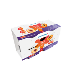 CREMELINE 2KCAL PESCA/ALBICOCCA 4X125 G