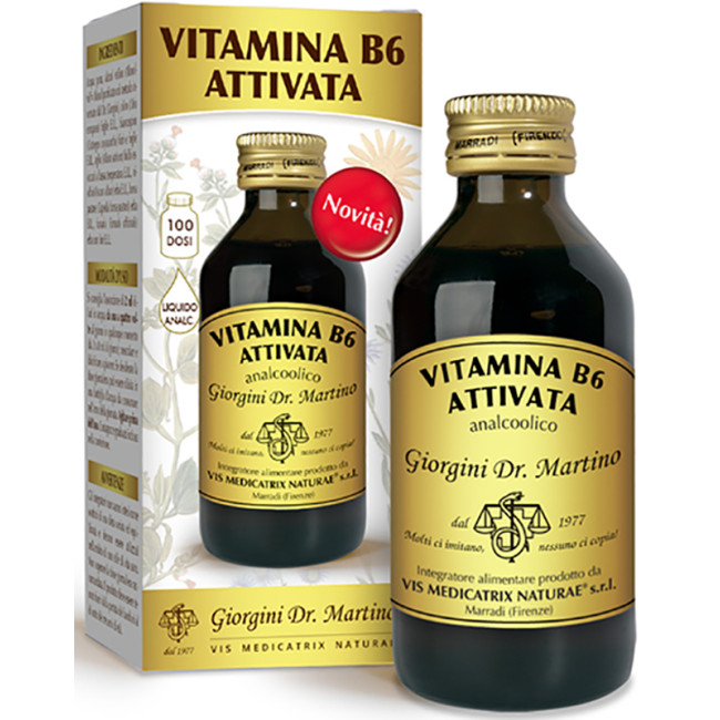 VITAMINA B6 ATTIVATA LIQUIDA 100 ML VITAMINA B6 ATTIVATA LIQUIDA 100 ML
