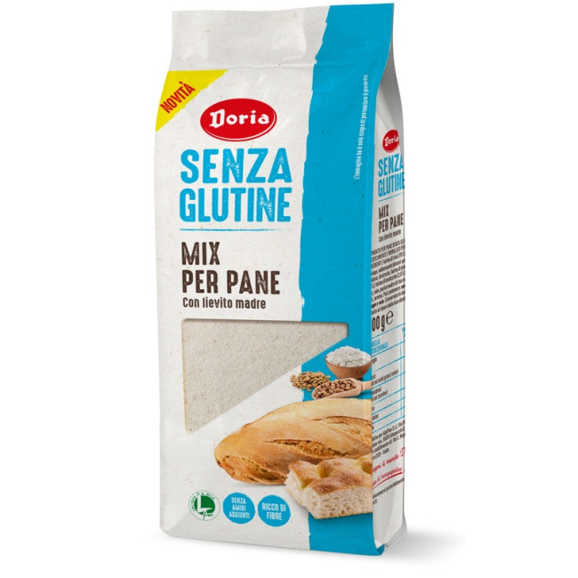 DORIA MIX PER PANE 500 G PREPARATO PER PANE DORIA MIX PER PANE 500 G PREPARATO PER PANE