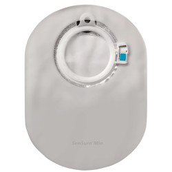 SACCA PER COLOSTOMIA SENSURA MIO 430 CLICK CHIUSA CON APERTURA ISPEZIONABILE SISTEMA A 2 PEZZI MAXI FLANGIA TRASPARENTE 70 MM 30
